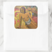 Paul Gauguin - Vairumati Vierkante Sticker (Tas)