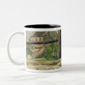 Paul Gauguin | Vase van bloemen Tweekleurige Koffiemok (Links)