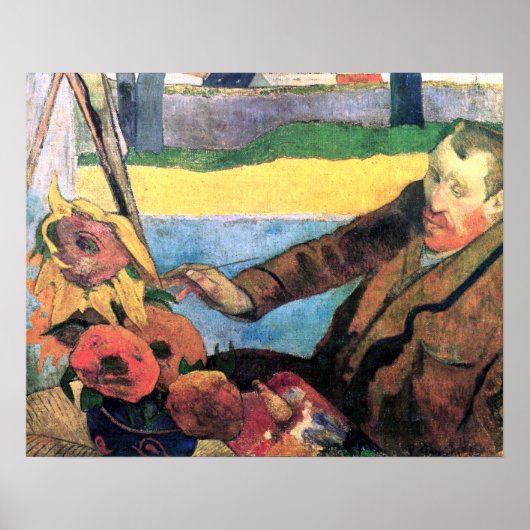 Paul Gauguin Vincent van Gogh Poster (Voorkant)