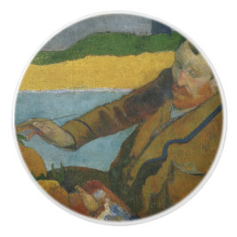 Paul Gauguin Vincent van Gogh schilderij zonnebloe Keramische Knop
