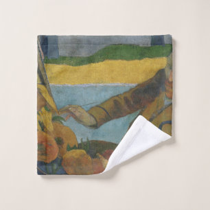 Paul Gauguin Vincent van Gogh schilderij zonnebloe Washandje