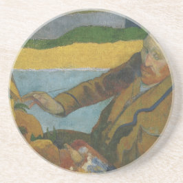 Paul Gauguin Vincent van Gogh schilderij zonnebloe Zandsteen Onderzetter