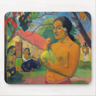 Paul Gauguin - Vrouw met een vrucht Muismat