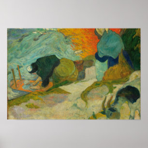 Paul Gauguin - Vrouwen in Arles Poster