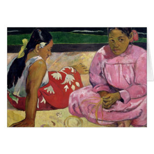 Paul Gauguin Vrouwen van Tahiti, op de strand, 1