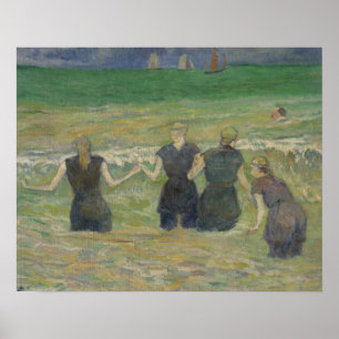 Paul Gauguin - Vrouwen zwemmen Poster