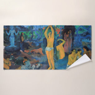 Paul Gauguin - Waar komen we vandaan? Bad Handdoek