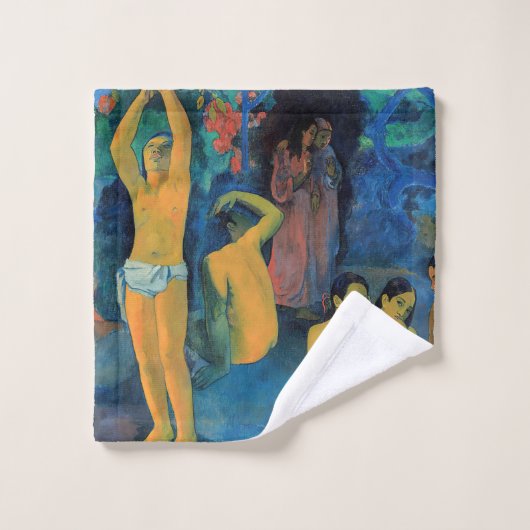 Paul Gauguin - Waar komen we vandaan? Bad Handdoek (Wasdoekje)