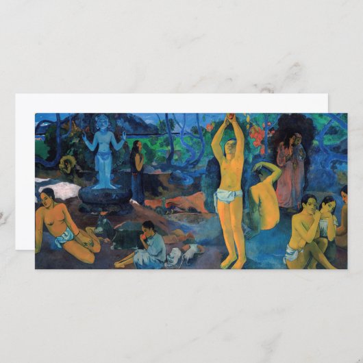 Paul Gauguin - Waar komen we vandaan? Bedankkaart (Voorkant / Achterkant)
