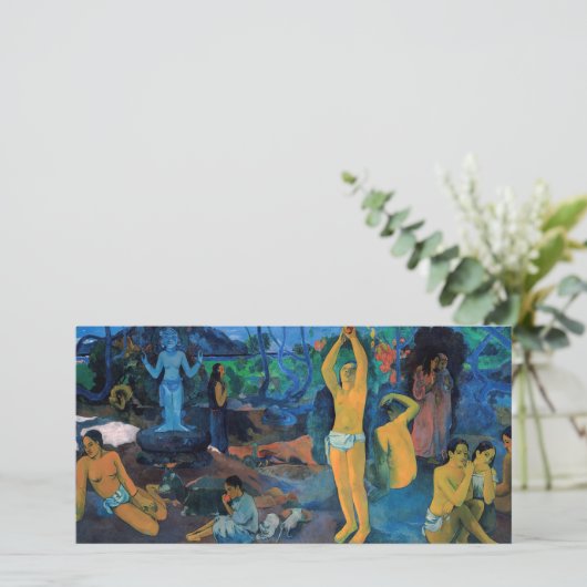 Paul Gauguin - Waar komen we vandaan? Bedankkaart (Staand voorkant)