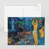 Paul Gauguin - Waar komen we vandaan? Briefkaart (Voorkant / Achterkant)