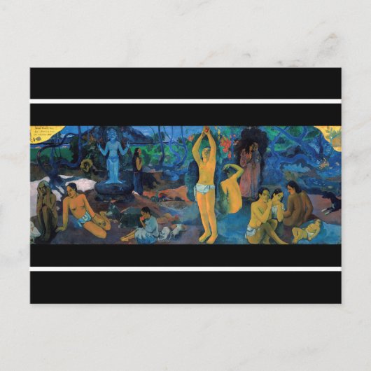 Paul Gauguin - Waar komen we vandaan? Briefkaart (Voorkant)