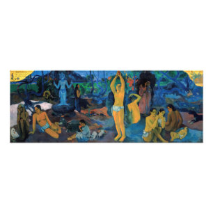 Paul Gauguin - Waar komen we vandaan? Foto Afdruk