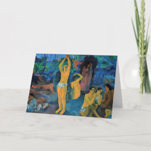 Paul Gauguin - Waar komen we vandaan? Kaart