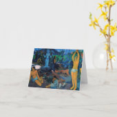 Paul Gauguin - Waar komen we vandaan? Kaart (Gele Bloem)