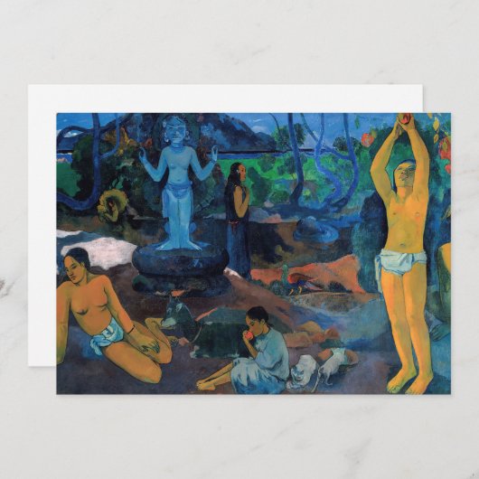 Paul Gauguin - Waar komen we vandaan? Kaart (Voorkant / Achterkant)