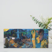 Paul Gauguin - Waar komen we vandaan? Kaart (Staand voorkant)