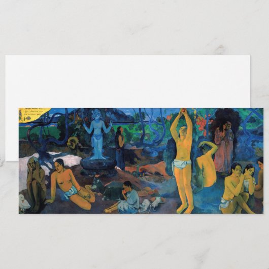 Paul Gauguin - Waar komen we vandaan? Kaart (Voorkant / Achterkant)