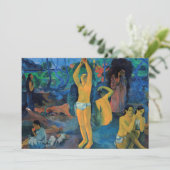 Paul Gauguin - Waar komen we vandaan? Kaart (Staand voorkant)