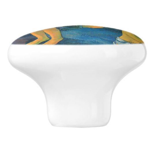 Paul Gauguin - Waar komen we vandaan? Keramische Knop (Zijkant)