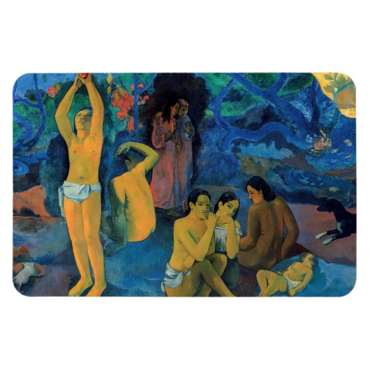 Paul Gauguin - Waar komen we vandaan? Magneet (Horizontaal)