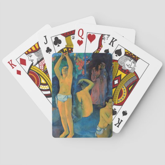 Paul Gauguin - Waar komen we vandaan? Pokerkaarten (Achterkant)