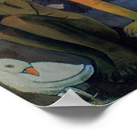 Paul Gauguin - Waar komen we vandaan? Poster (Hoek)