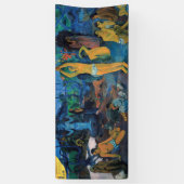 Paul Gauguin - Waar komen we vandaan? Spandoek (Verticaal)