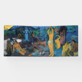 Paul Gauguin - Waar komen we vandaan? Spandoek (Horizontaal)