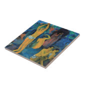 Paul Gauguin - Waar komen we vandaan? Tegeltje (Zijkant)