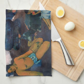 Paul Gauguin - Waar komen we vandaan? Theedoek (Quarter Fold)