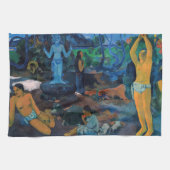 Paul Gauguin - Waar komen we vandaan? Theedoek (Horizontaal)