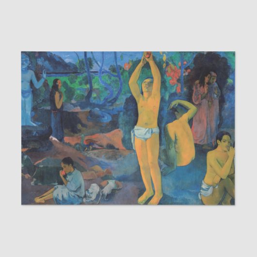 Paul Gauguin - Waar komen we vandaan? Tissuepapier (Voorkant)