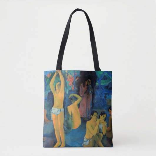 Paul Gauguin - Waar komen we vandaan? Tote Bag (Voorkant)