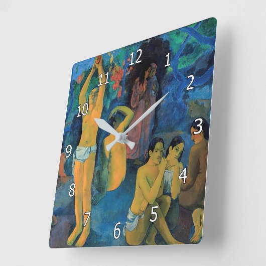 Paul Gauguin - Waar komen we vandaan? Vierkante Klok (Hoek)