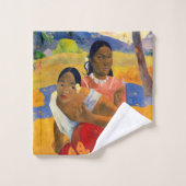 Paul Gauguin - Wanneer ga je trouwen? Bad Handdoek (Wasdoekje)