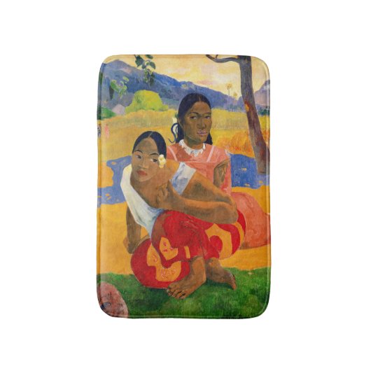 Paul Gauguin - Wanneer ga je trouwen? Badmat (Voorkant Verticaal)