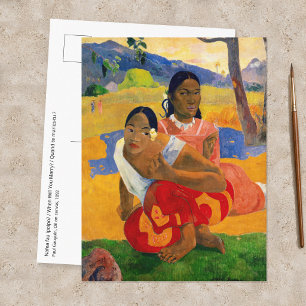 Paul Gauguin - Wanneer ga je trouwen? Briefkaart