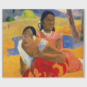 Paul Gauguin - Wanneer ga je trouwen? Cadeaupapier (Vlak)