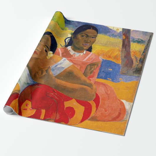 Paul Gauguin - Wanneer ga je trouwen? Cadeaupapier (Uitgerold)
