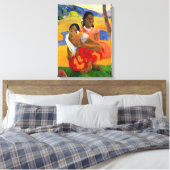 Paul Gauguin - Wanneer ga je trouwen? Canvas Afdruk (Insitu (Slaapkamer))