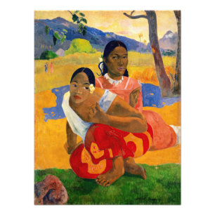 Paul Gauguin - Wanneer ga je trouwen? Foto Afdruk