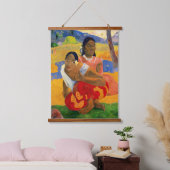 Paul Gauguin - Wanneer ga je trouwen? Hangend Wandkleed (Slaapkamer)