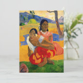 Paul Gauguin - Wanneer ga je trouwen? Kaart (Staand voorkant)