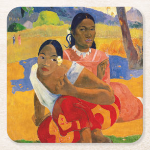Paul Gauguin - Wanneer ga je trouwen? Kartonnen Onderzetters