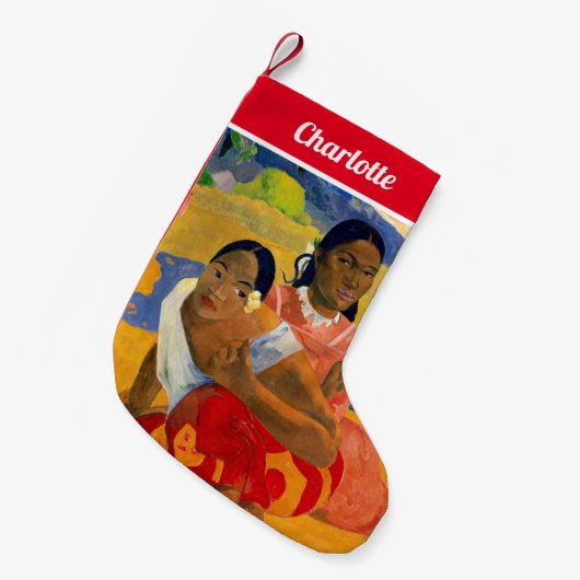 Paul Gauguin - Wanneer ga je trouwen? Kleine Kerstsok (Voorkant (Hangend))