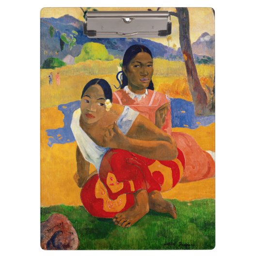 Paul Gauguin - Wanneer ga je trouwen? Klembord (Voorkant)