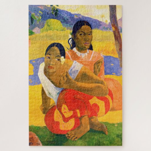 Paul Gauguin "Wanneer ga je trouwen?" Legpuzzel (Verticaal)
