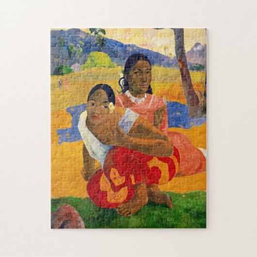 Paul Gauguin - Wanneer ga je trouwen? Legpuzzel (Verticaal)