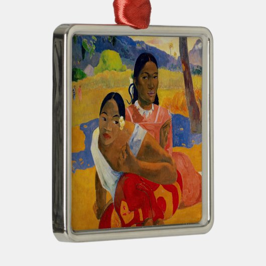 Paul Gauguin - Wanneer ga je trouwen? Metalen Ornament (Rechts)